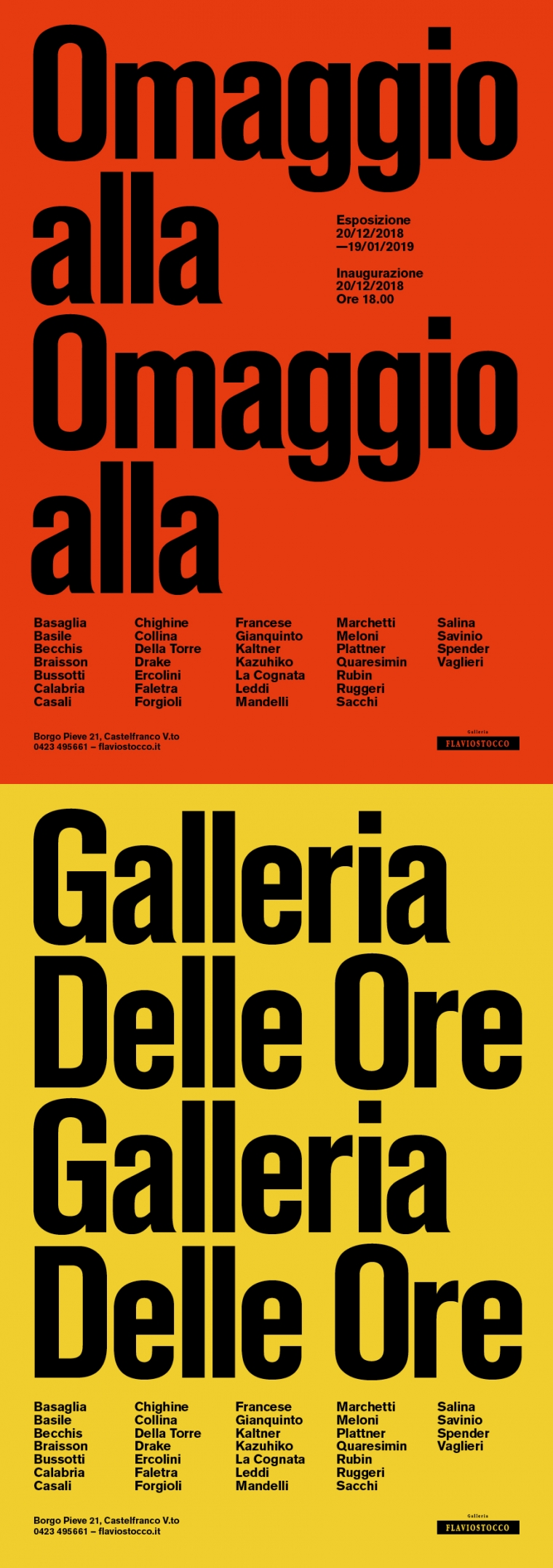 Omaggio alla Galleria delle Ore